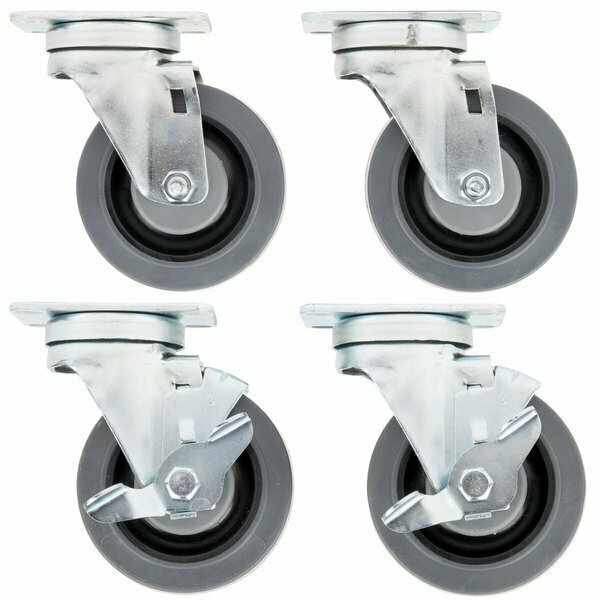 Garland and US Range Equivalent Swivel Plate Casters for S and H Series Ranges, 4PK 190CK1128